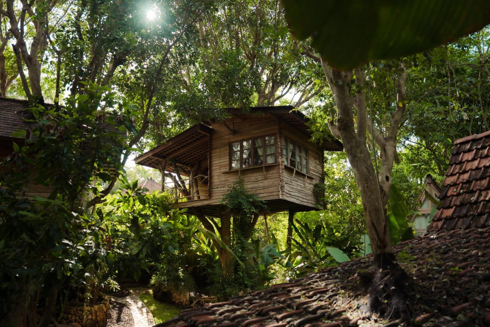 울루와뚜 Roots Tree House 빌라 외부 사진